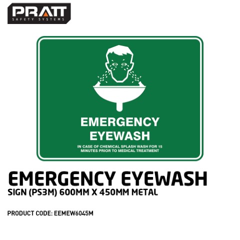 PRATT EMERGENCY EYEWASH PIC (PS3M) 600 X 450 METAL